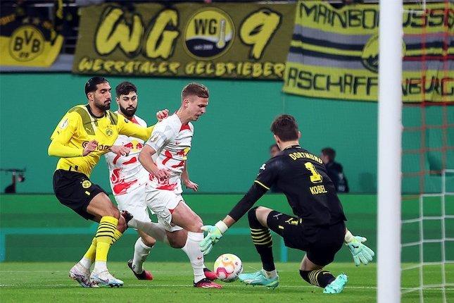 VIDEO bàn thắng Leipzig vs Dortmund: 2-0 (Tứ kết Cúp Quốc gia Đức 2022/23)