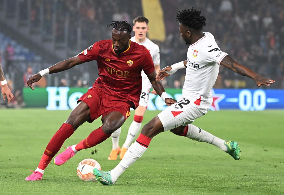 VIDEO bàn thắng AS Roma vs Leverkusen: 1-0 (Bán kết lượt đi Europa League 2022/23)