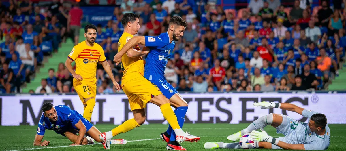 VIDEO bàn thắng Getafe vs Barca: 0-0 (Vòng 1 La Liga 2023/24)