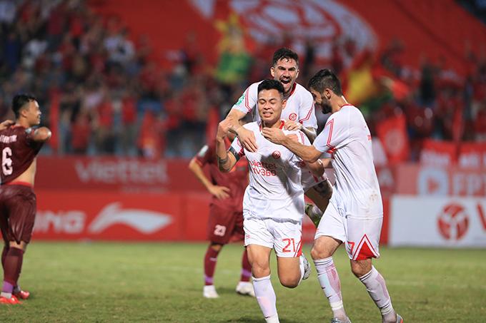 VIDEO bàn thắng Viettel vs Bình Định: 1-0 (Bán kết Cúp QG 2023)