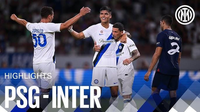 VIDEO bàn thắng PSG vs Inter: 1-2 (Giao hữu CLB 2023)