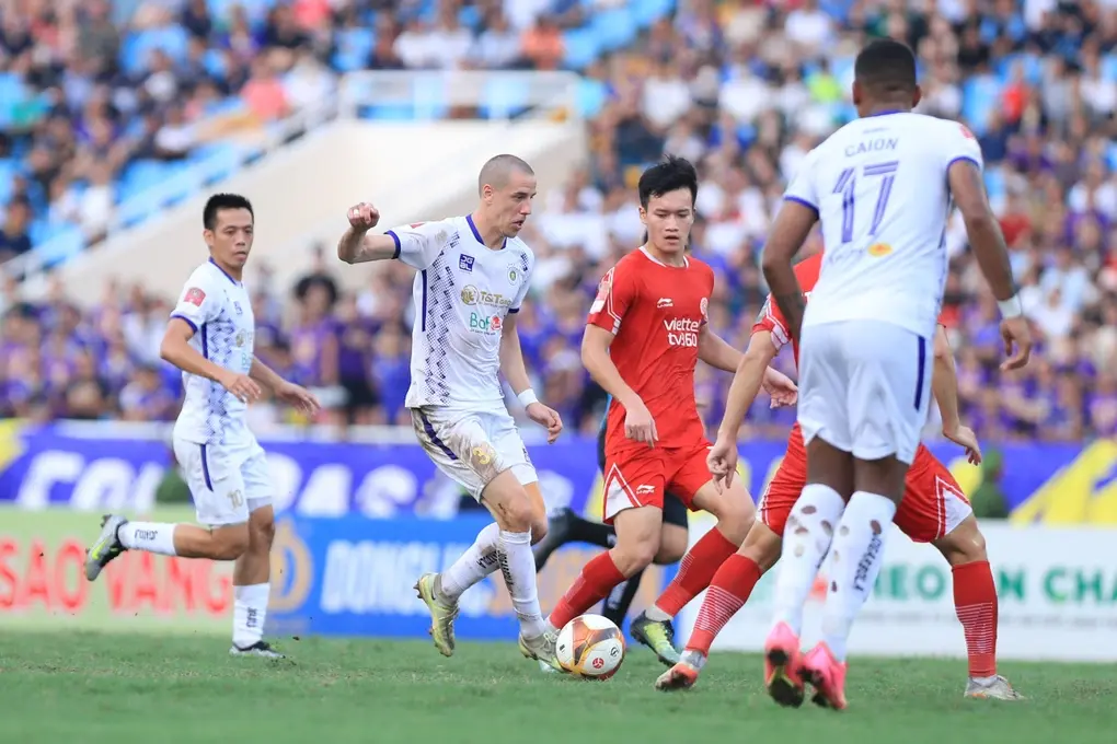 VIDEO bàn thắng Hà Nội FC vs Viettel: 3-2 (Vòng 7 giai đoạn 2 VLeague 2023)