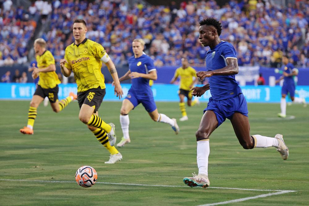 VIDEO bàn thắng Chelsea vs Dortmund: 1-1 (Giao hữu CLB 2023)