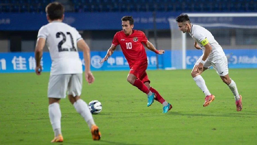 VIDEO bàn thắng Olympic Indonesia vs Olympic Kyrgyzstan: 2-0 (Vòng bảng ASIAD 2023)