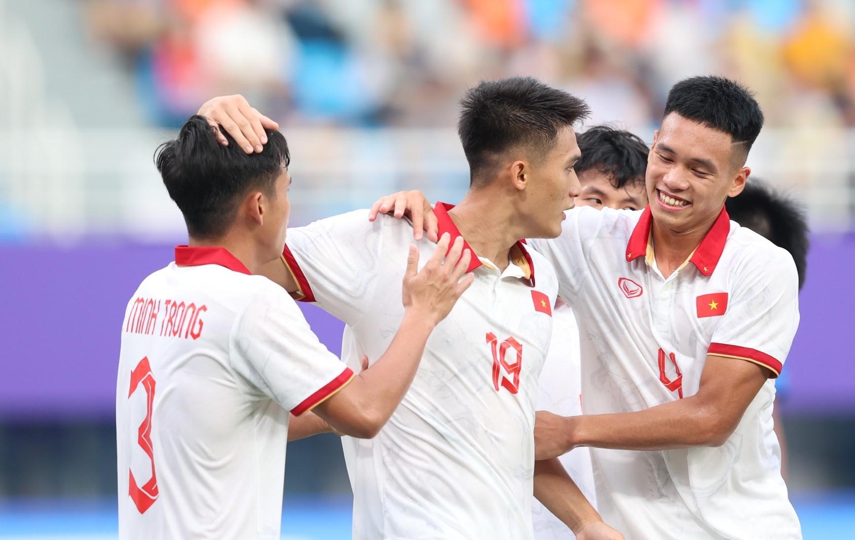 VIDEO bàn thắng Olympic Việt Nam vs Olympic Mông Cổ: 4-2 (Vòng bảng ASIAD 2023)