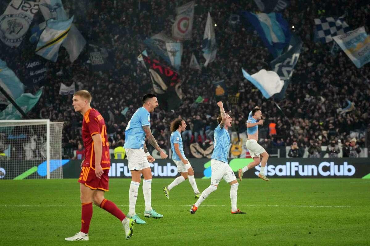 VIDEO bàn thắng Lazio vs Roma: 1-0 (Tứ kết Coppa Italia 2023/24)