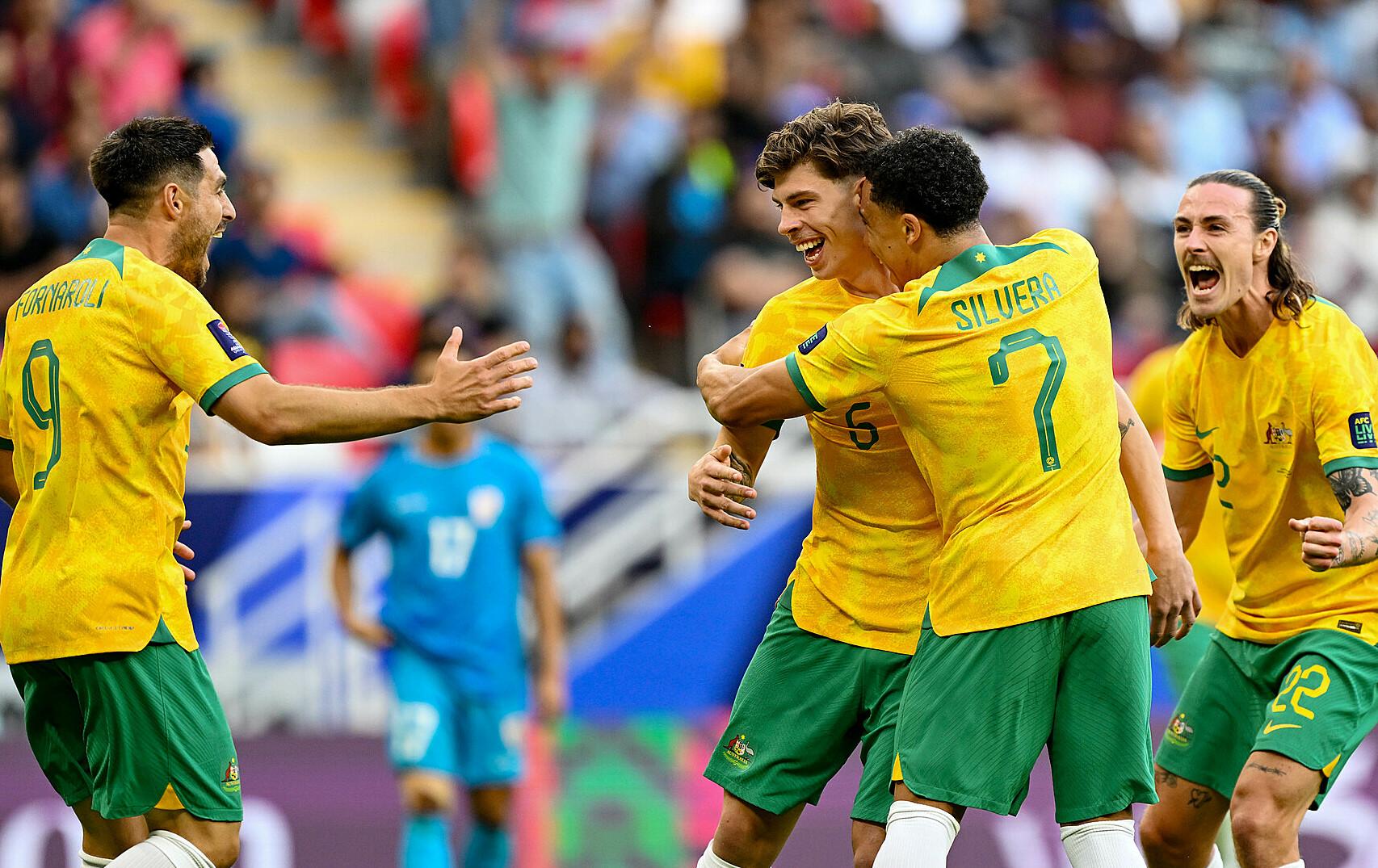 VIDEO bàn thắng Australia vs Ấn Độ: 2-0 (Vòng bảng Asian Cup 2023)