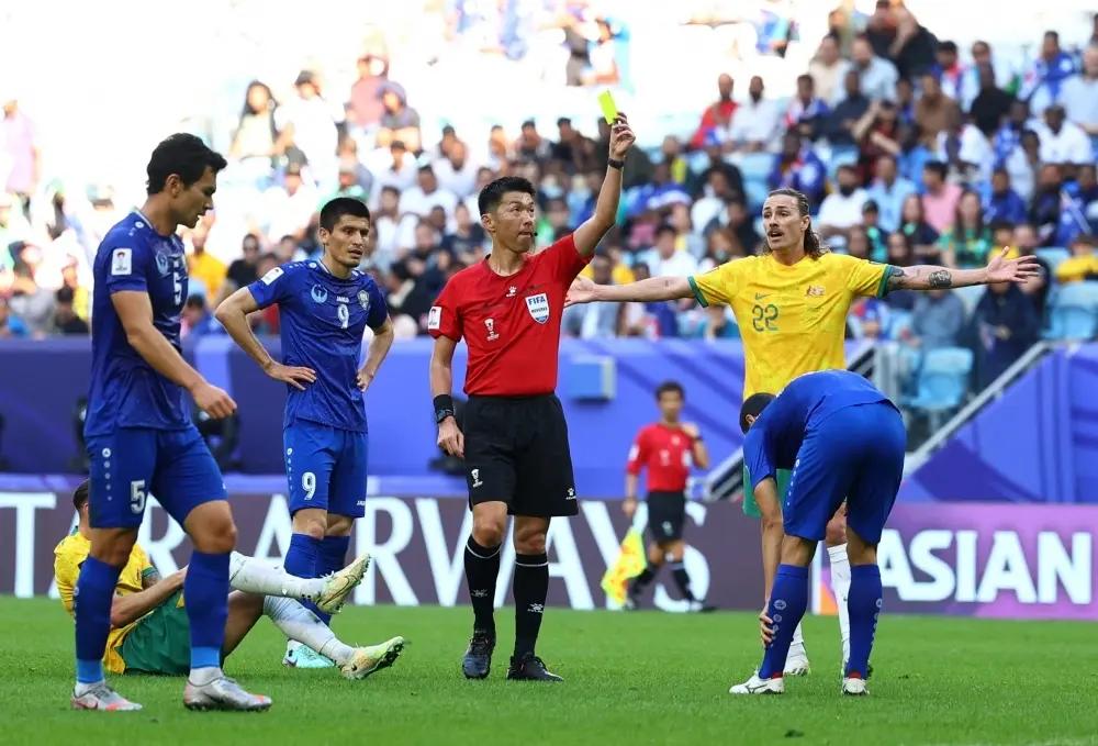 VIDEO bàn thắng Australia vs Uzbekistan: 1-1 (Vòng bảng Asian Cup 2023)