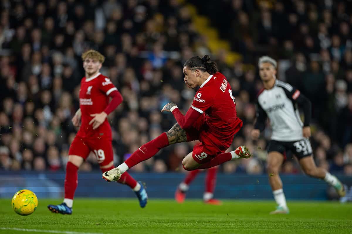 VIDEO bàn thắng Fulham vs Liverpool: 1-1 (Bán kết lượt về Cúp Liên đoàn Anh 2023/24)