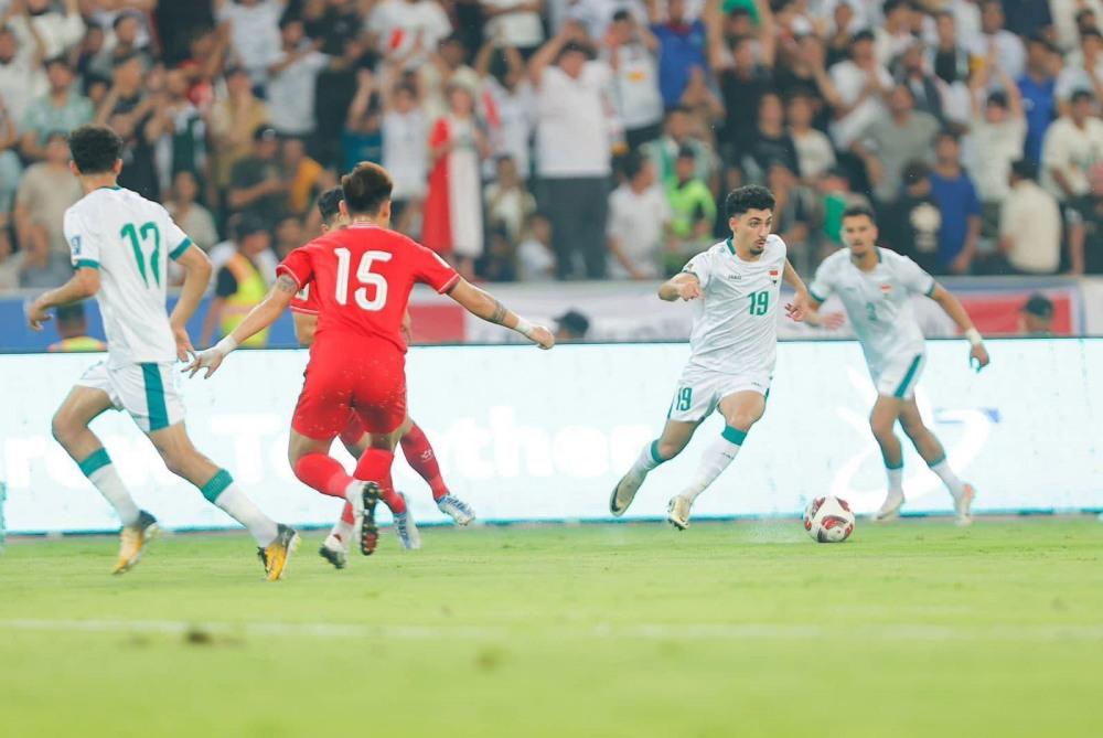 VIDEO bàn thắng Iraq vs Việt Nam: 3-1 (Vòng loại World Cup 2026)