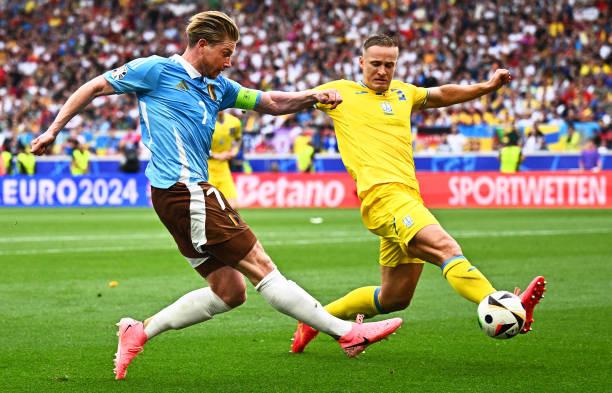 Ukraine 0-0 Bỉ: Tấm vé run cầm cập