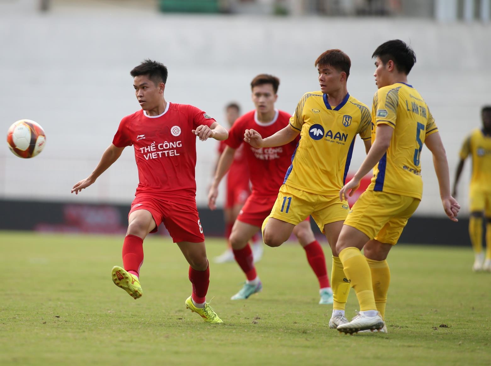 VIDEO bàn thắng Thể Công Viettel vs SLNA: 0-2 (Vòng 26 V.League 2023/24)