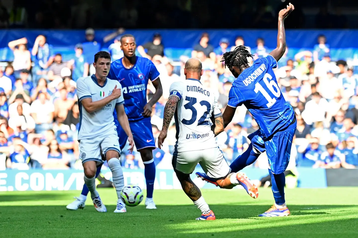 VIDEO bàn thắng Chelsea vs Inter: 1-1 (Giao hữu CLB 2024)