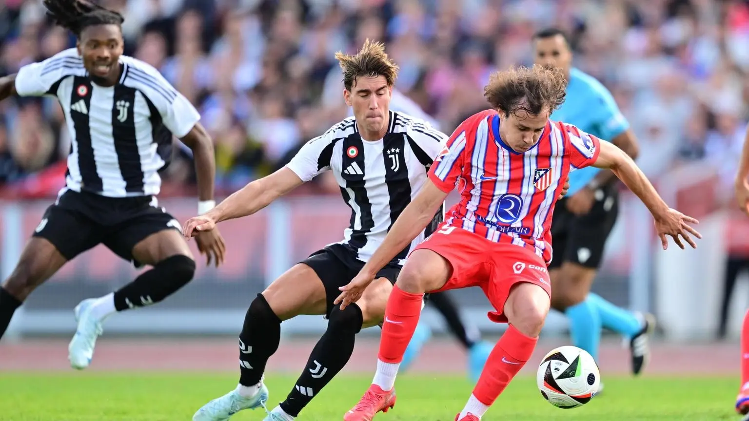 VIDEO bàn thắng Atletico vs Juventus: 2-0 (Giao hữu CLB 2024)